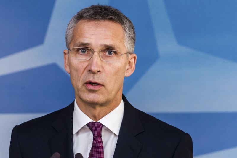 Generální tajemník Severoatlantické aliance Jens Stoltenberg.