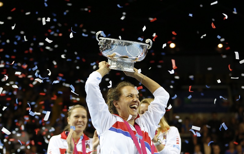 Barbora Strýcová se stala klíčovou hráčkou finále Fed Cupu