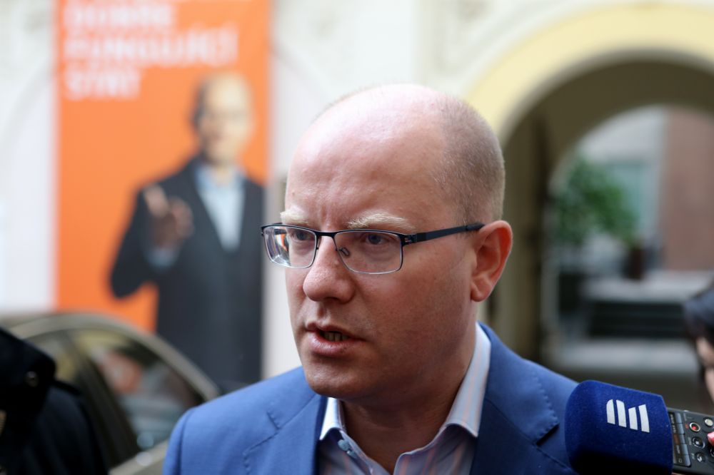 Premiér Bohuslav Sobotka.
