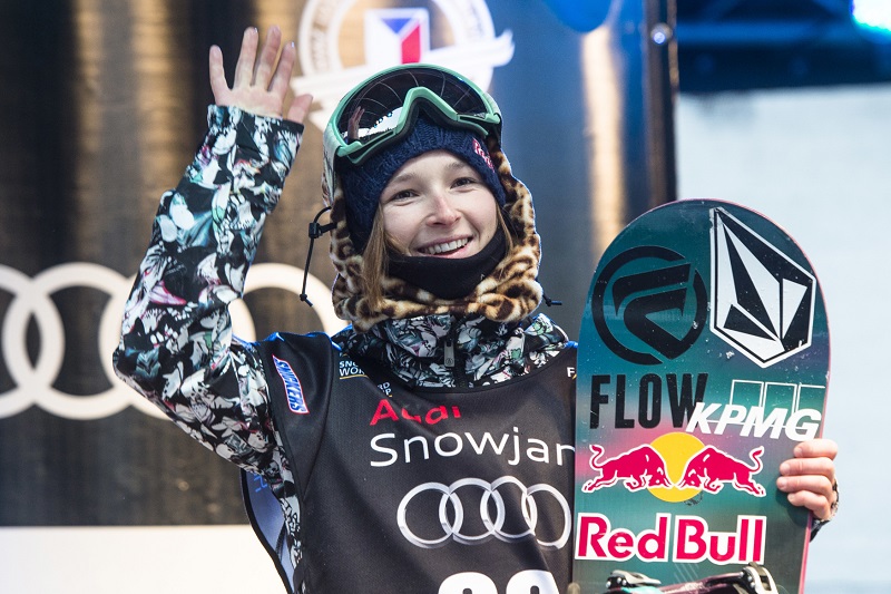 Česká snowboardistka Šárka Pančochová.