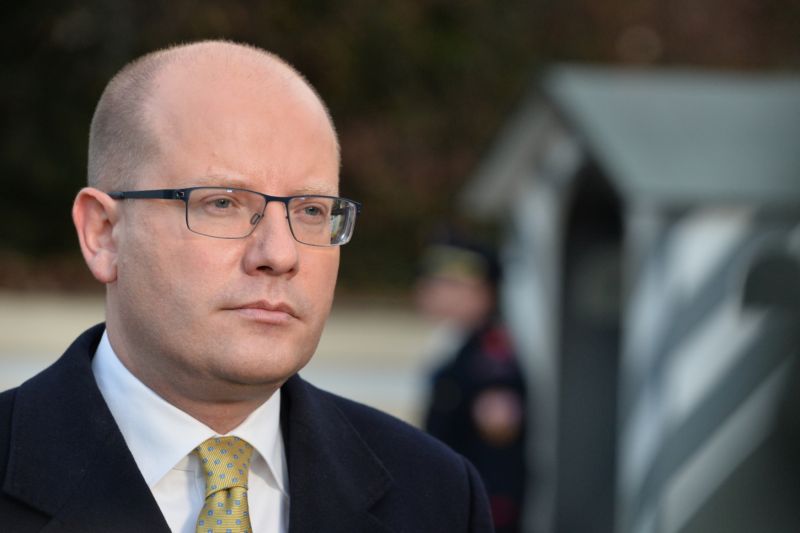 Premiér Bohuslav Sobotka.