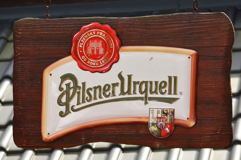 Pilsner Urquell.