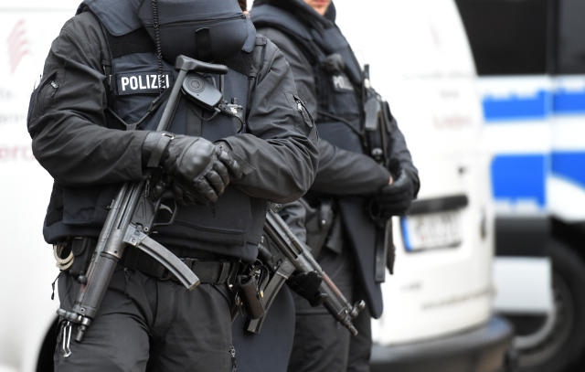 Německá policie.