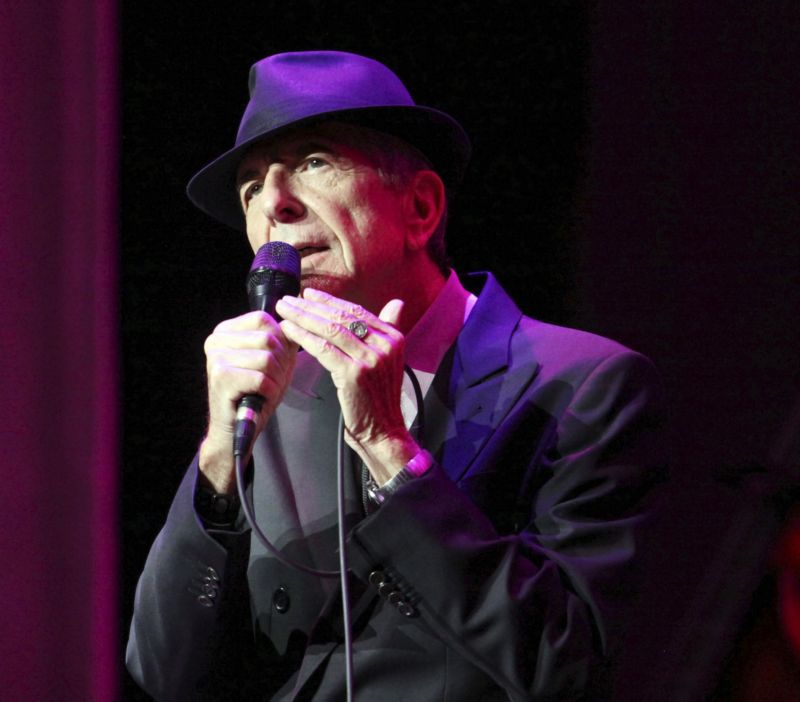 Leonard Cohen.