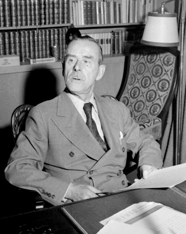 Spisovatel Thomas Mann.