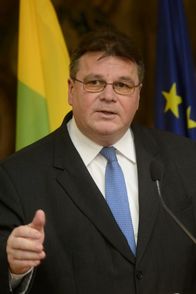 Šéf litevské diplomacie Linas Linkevičius.