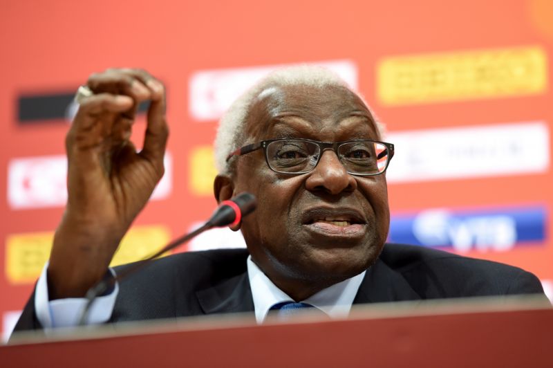 Bývalý šéf mezinárodní atletické federace IAAF Lamine Diack.