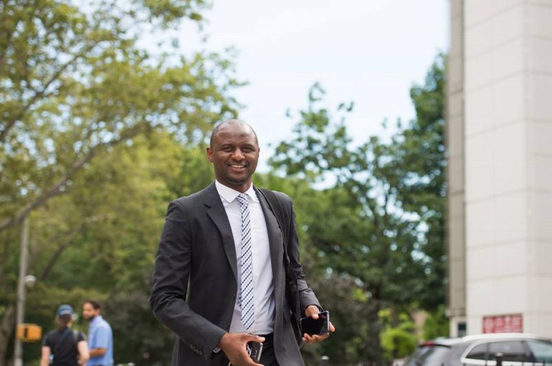 Bývalý francouzský fotbalista a dnes trenér New Yorku City Patrick Vieira.