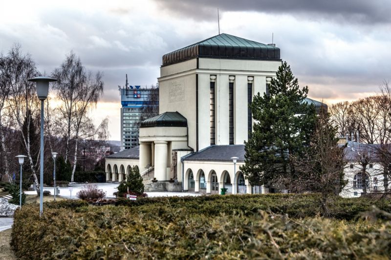 Liberecké krematorium. 