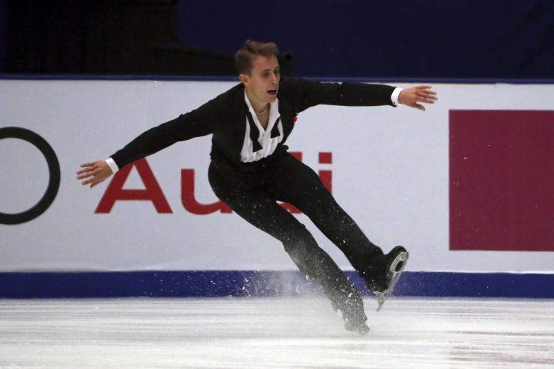 Český krasobruslař Michal Březina.