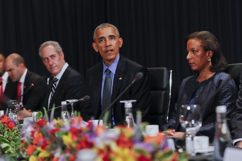 Prezident Barack Obama na summitu APEC.