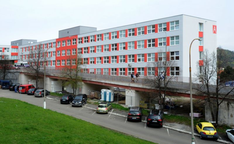 Mostecká nemocnice. 