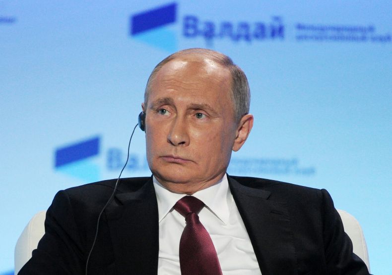 Ruský prezident Vladimír Putin.