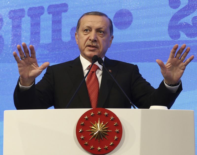 Turecký prezident Recep Tayyip Erdoğan.