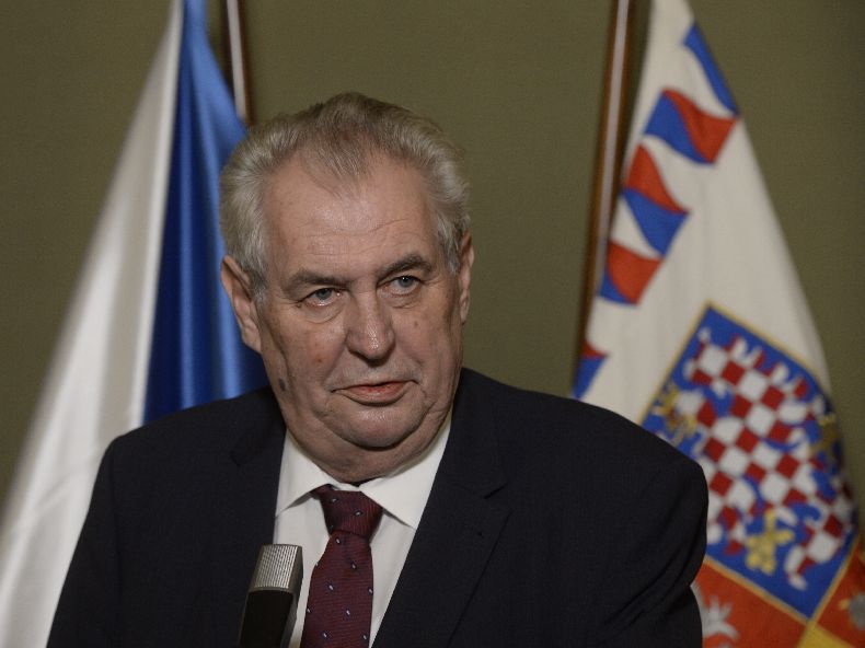 Prezident Miloš Zeman.