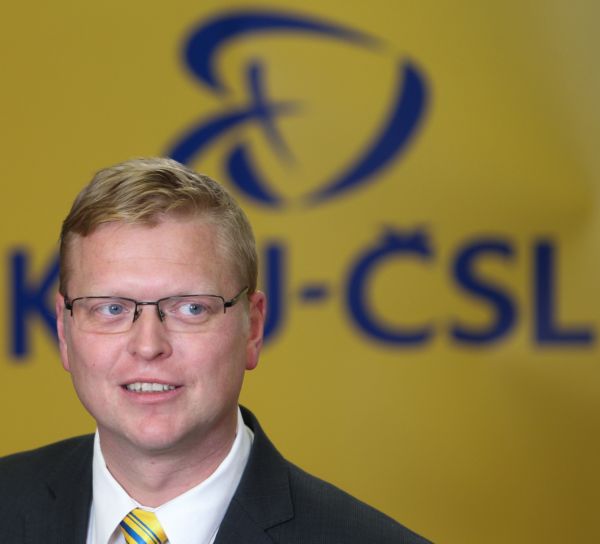 Předseda KDU-ČSL Pavel Bělobrádek.