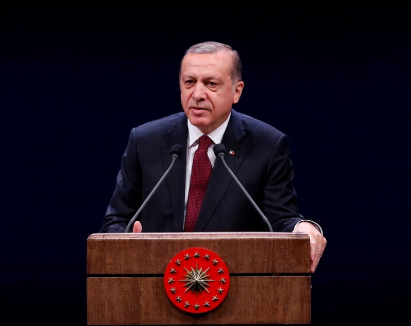 Turecký prezident Recep Tayyip Erdoğan.