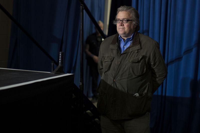 Hlavní poradce nově zvoleného amerického prezidenta Steve Bannon.