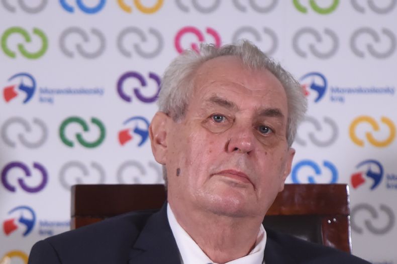 Prezident Miloš Zeman.