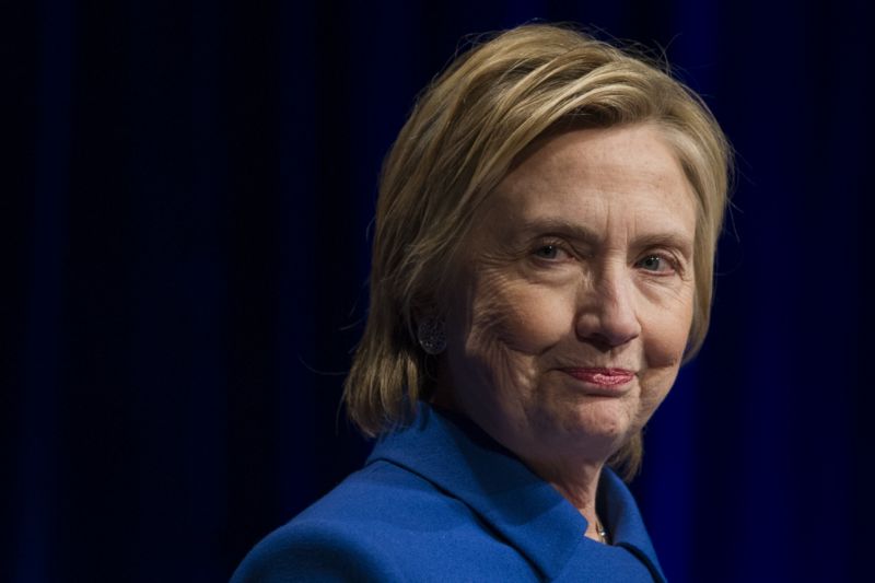 Hillary Clintonová.