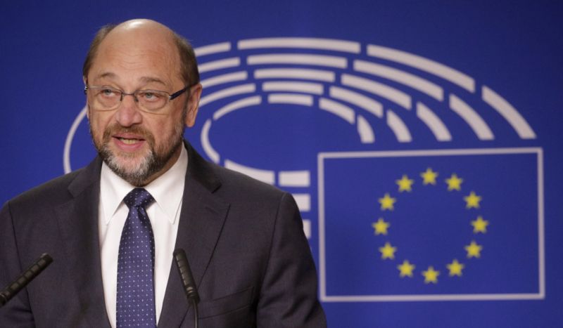 Předseda Evropského parlamentu Martin Schulz.