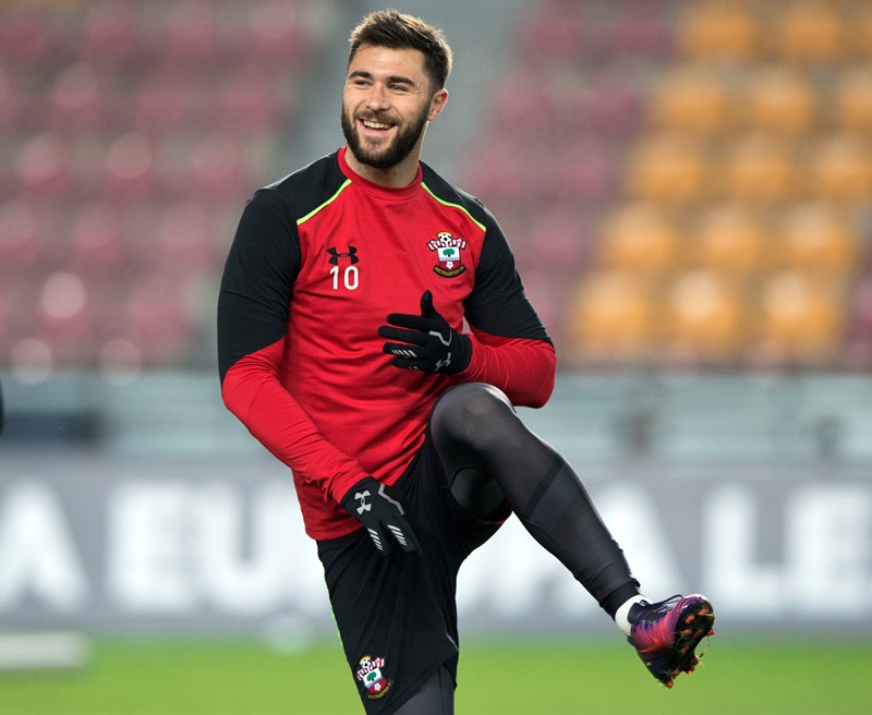 Nejlepší střelec Southamptonu Charlie Austin. Nejlepší střelec Southamptonu Charlie Austin.