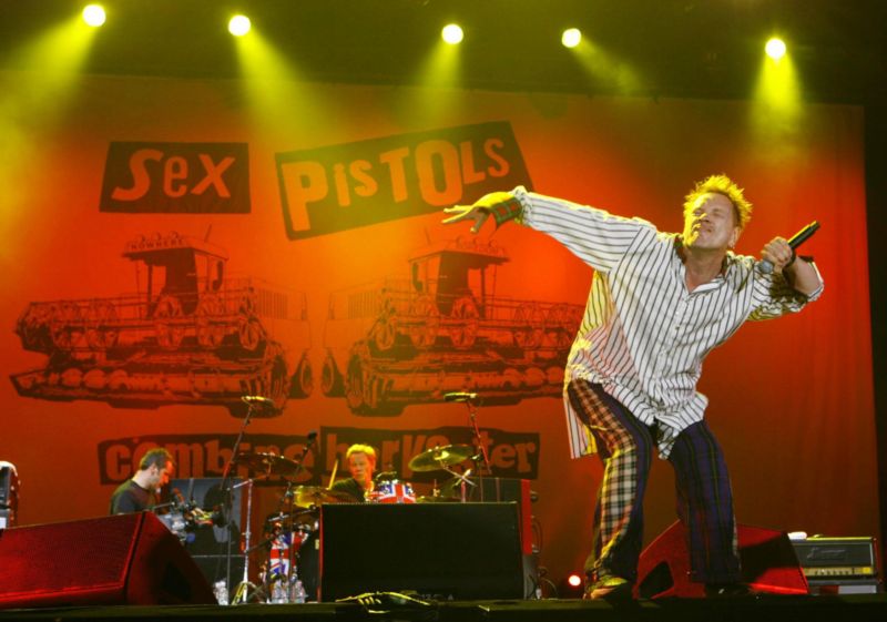 Britská skupina Sex Pistols.