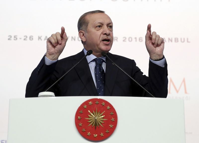 Turecký prezident Recep Tayyip Erdogan.