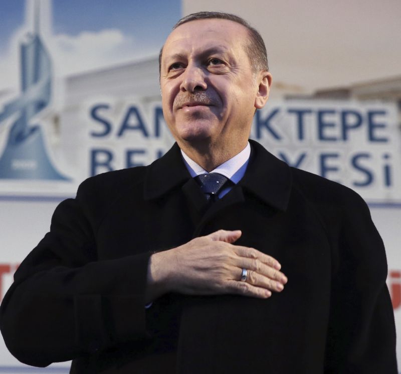 Turecký prezident Recep Tayyip Erdogan. 