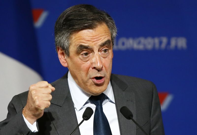 Největší favorit voleb François Fillon.