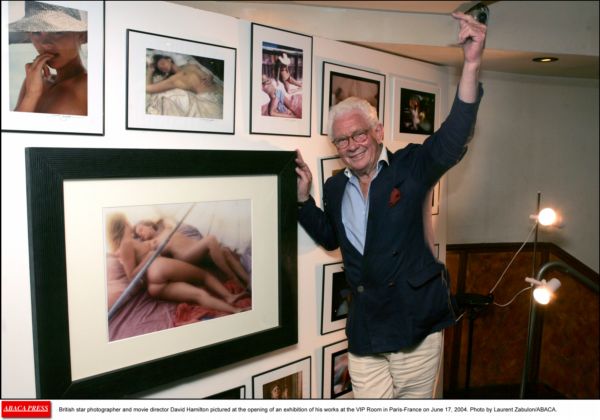 Britský fotograf David Hamilton.