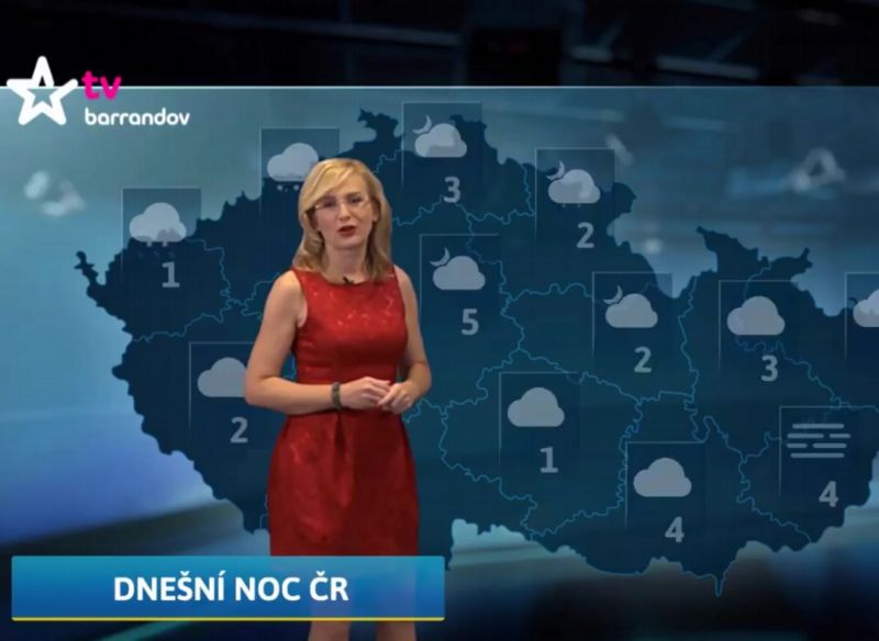 Moderátorka Štěpánka Duchková. Moderátorka Štěpánka Duchková.