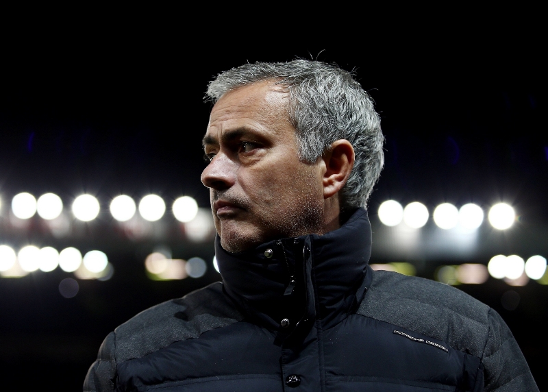 Portugalský manažer José Mourinho.