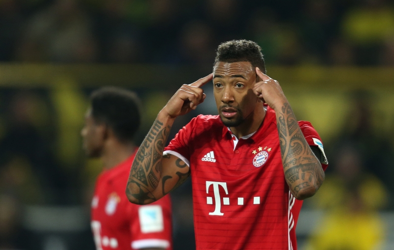 Německý fotbalista Jerome Boateng.