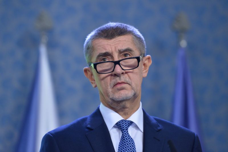 Ministr financí Andrej Babiš (ANO).