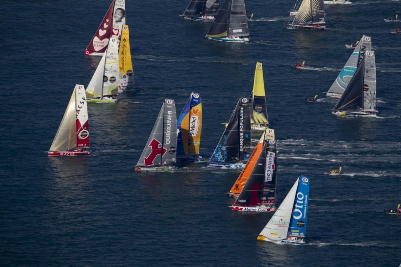 Jachtařský závod Vendée Globe. 