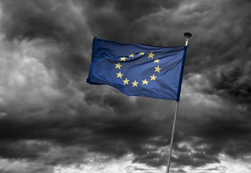 Vlajka EU.