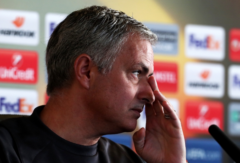 Portugalský manažer José Mourinho.