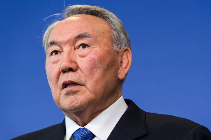 Kazašský prezident Nursultan Nazarbajev.