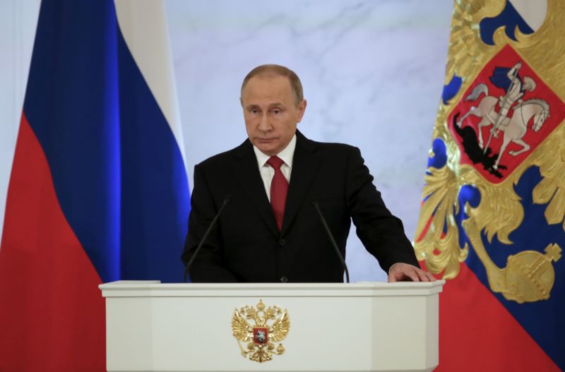 Ruský prezident Vladimir Putin.