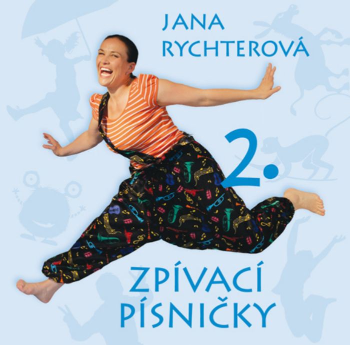Písničkářka a moderátorka Jana Rychterová.