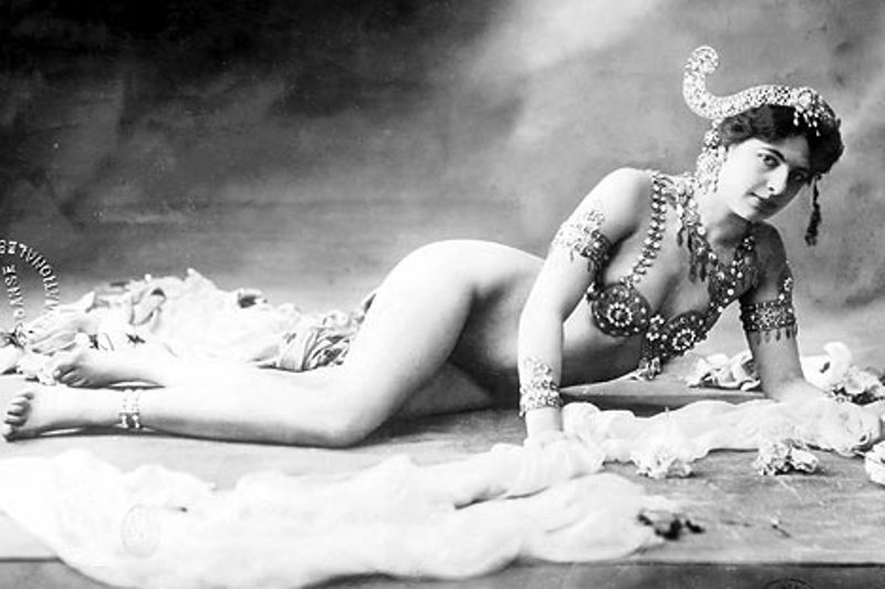 Tanečnice Mata Hari. 