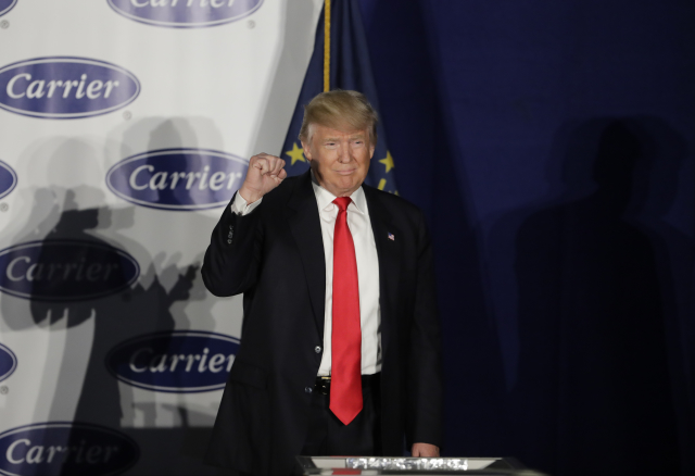 Nově zvolený americký prezident Donald Trump.