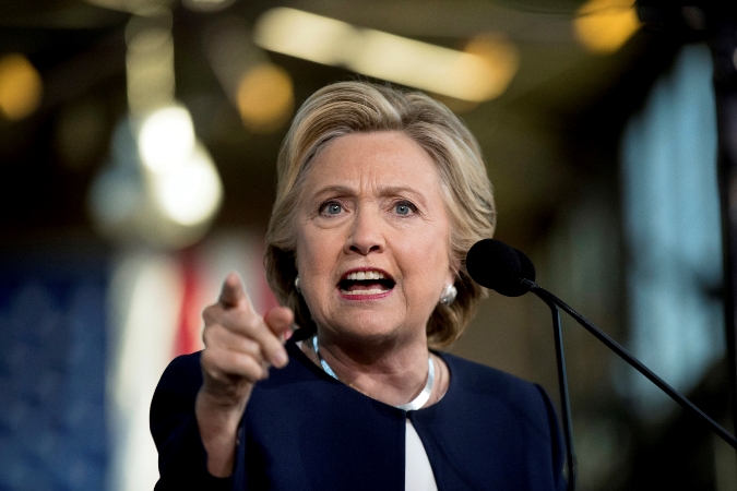 Hillary Clintonová.
