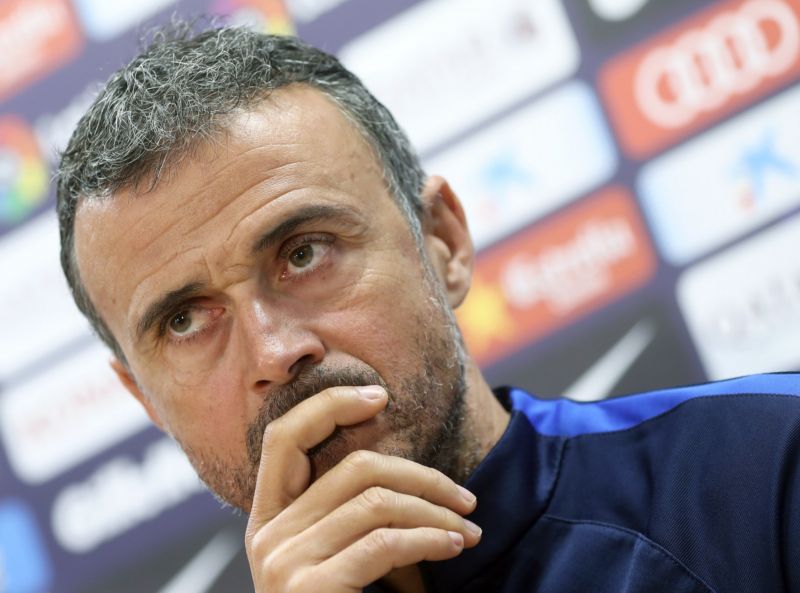 Trenér Barcelony Luis Enrique.