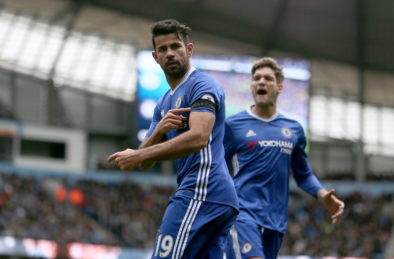 Španělský fotbalista Cheslea Diego Costa.