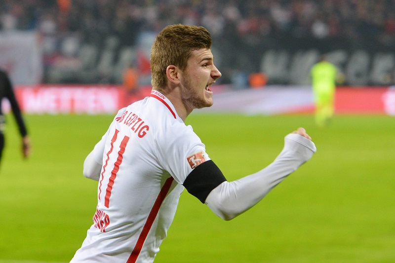 Fotbalista RB Lipska Timo Werner.