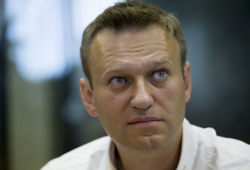 Ruský disident Alexej Navalnyj. Ruský disident Alexej Navalnyj.