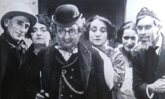 Snímek z rakouského filmu Město bez Židů z roku 1924.