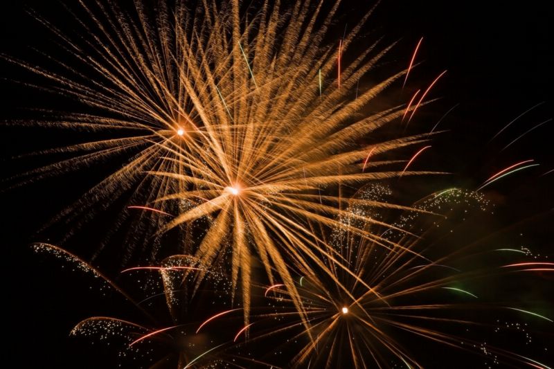 Německá policie varuje před pyrotechnikou z Česka (ilustrační foto).